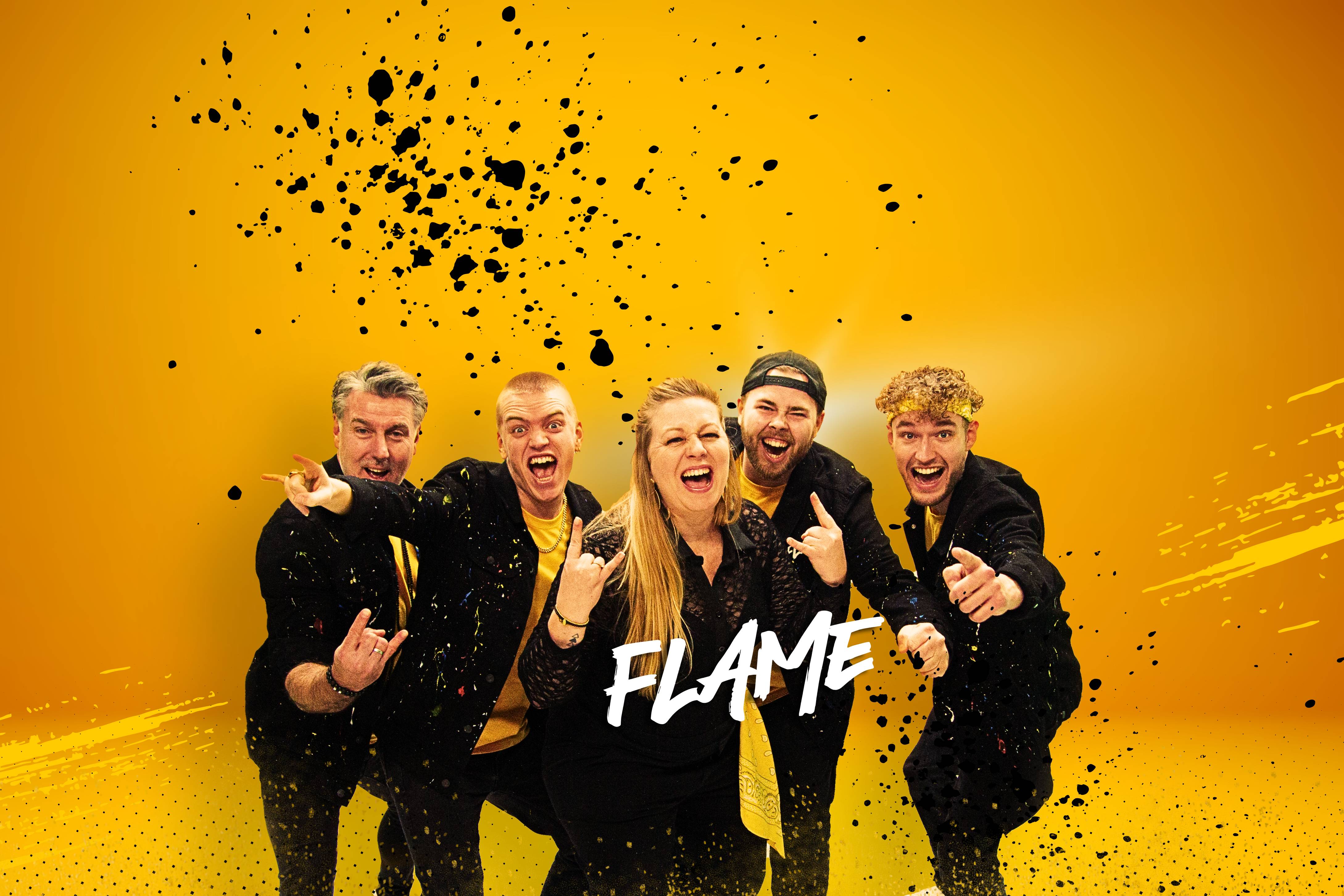 Flame coverband
